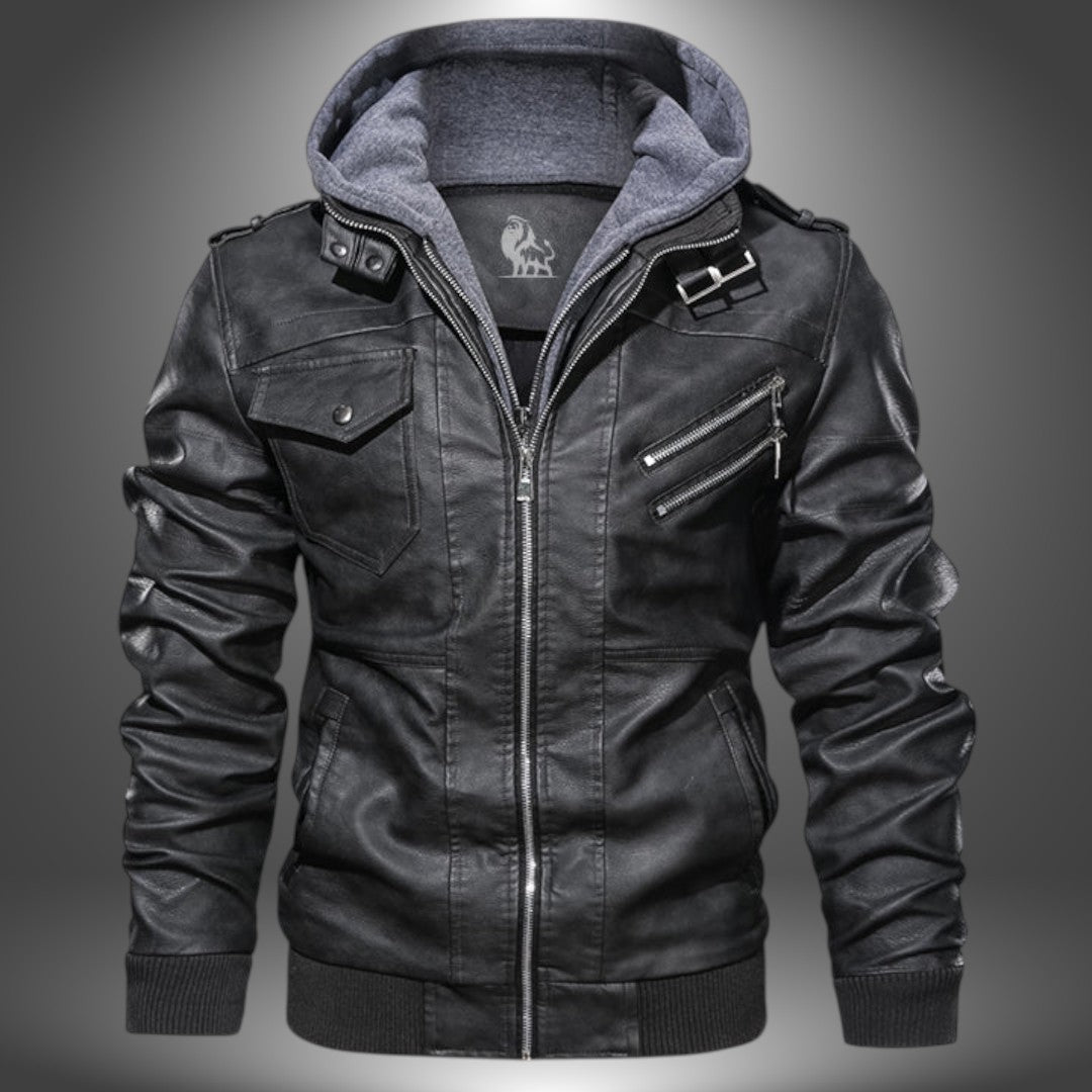 David | Håndlavet Vintage Læderjakke