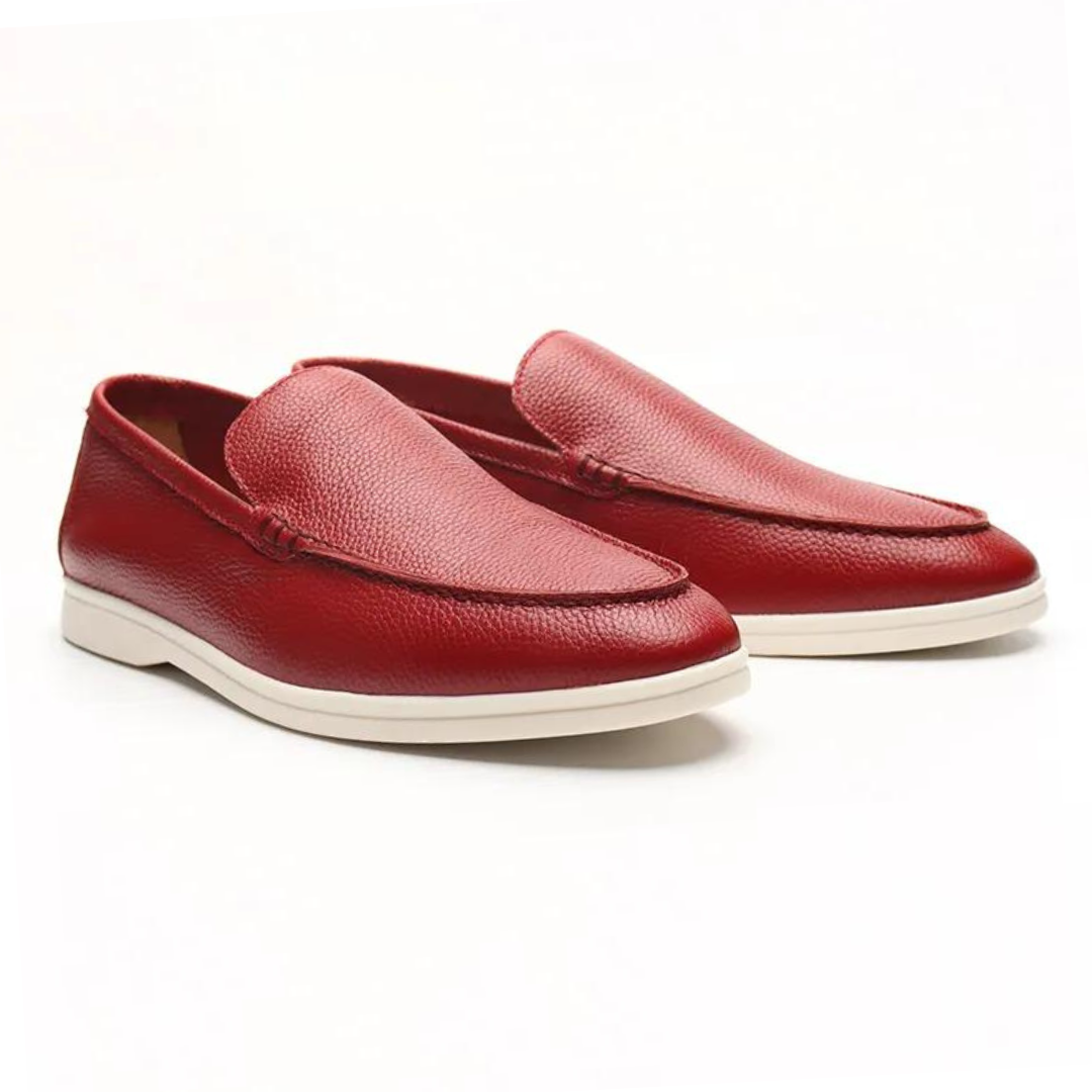 Larsen™ | Loafers af kalveskind
