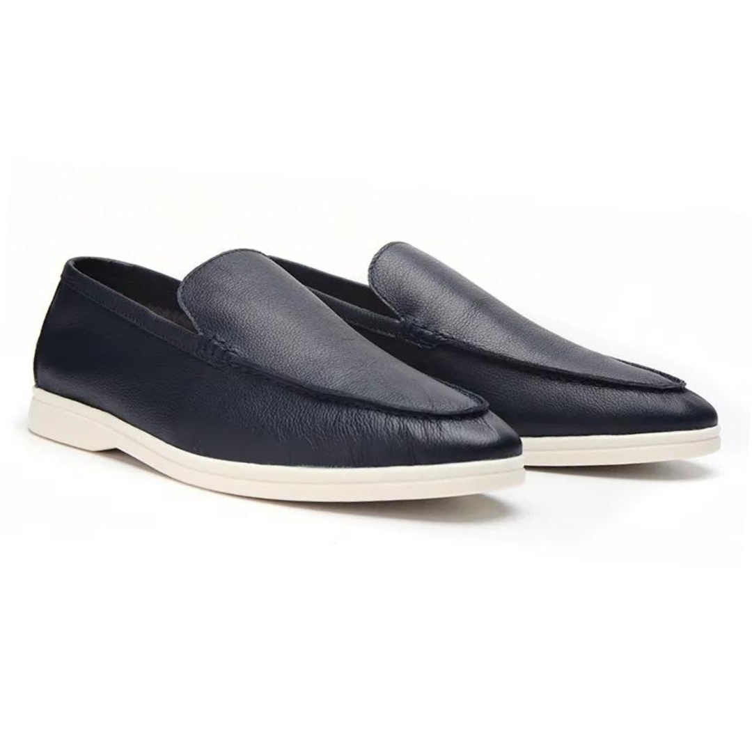 Larsen™ | Loafers af kalveskind