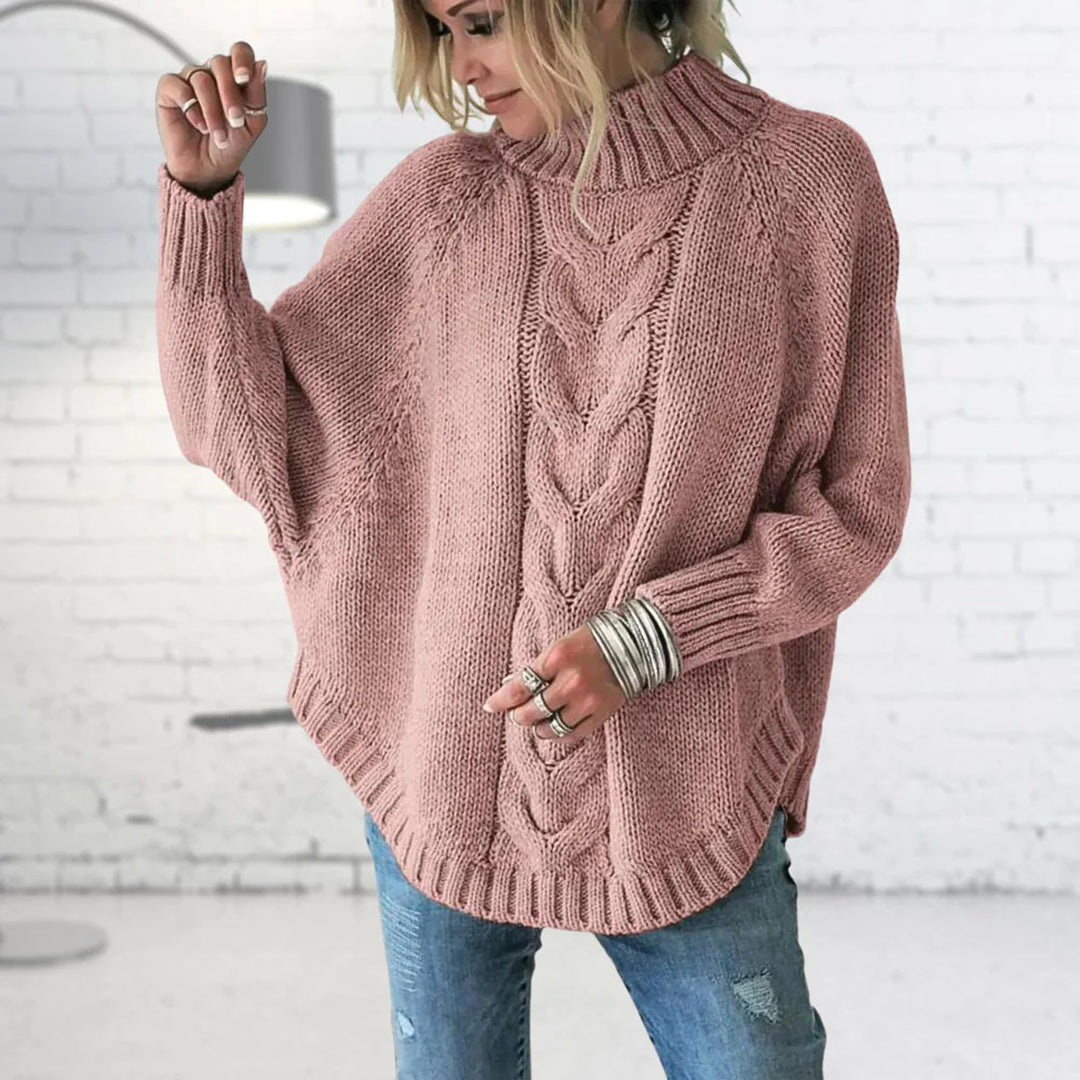 Elysian | Strickpullover mit Zopfmuster