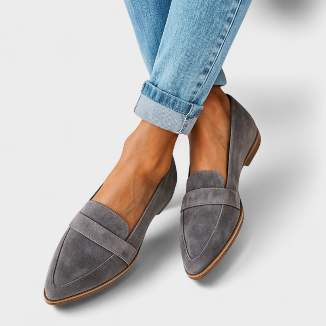 Viola | Chokolade semi-blank lakstøvler