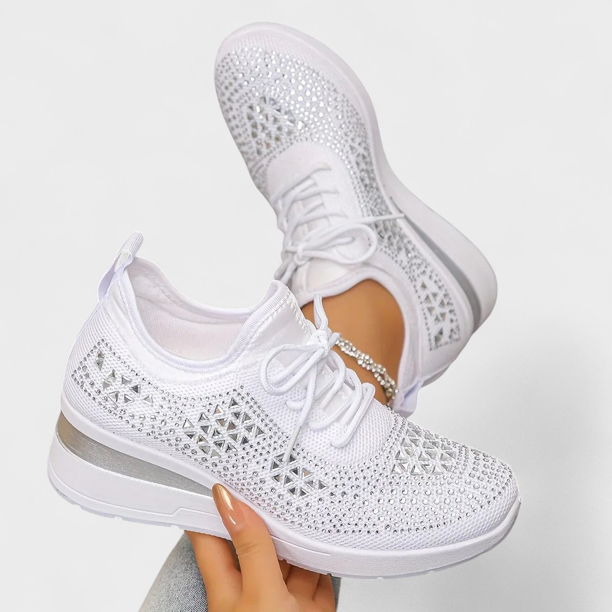 Růžena | Ortopædiske sneakers med sten