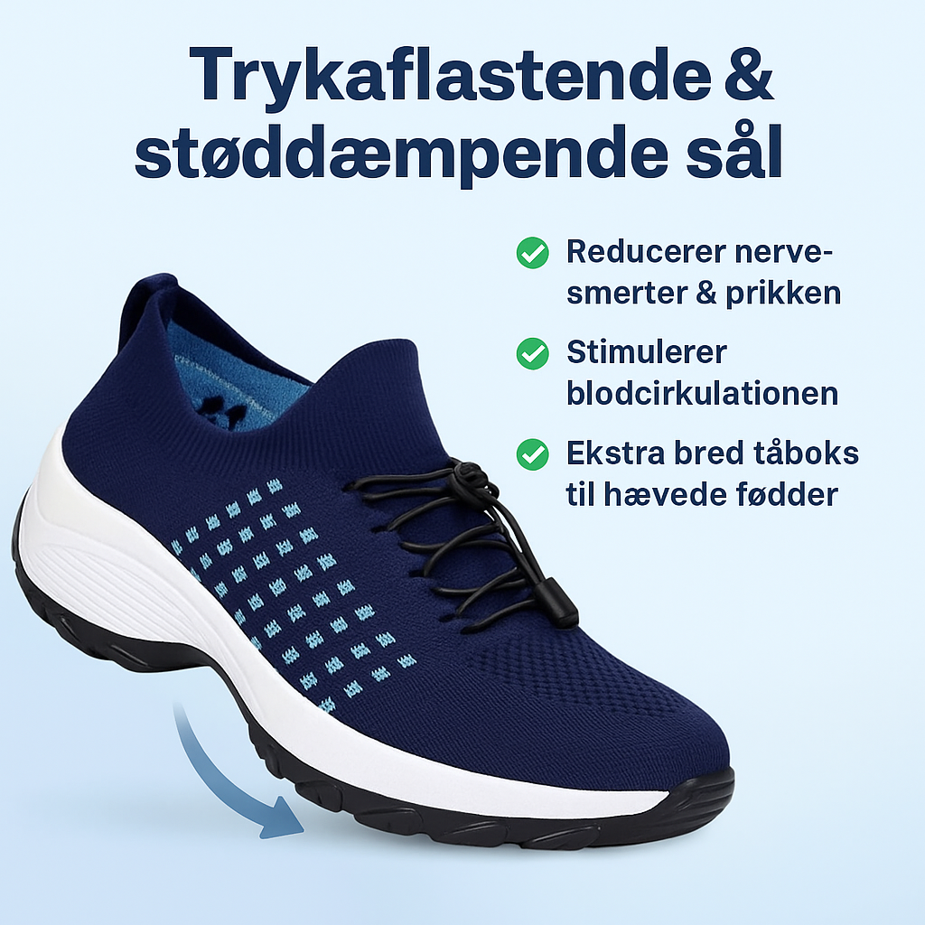 Vita - Ortopædisk sneaker med praktisk indstigning til kvinder