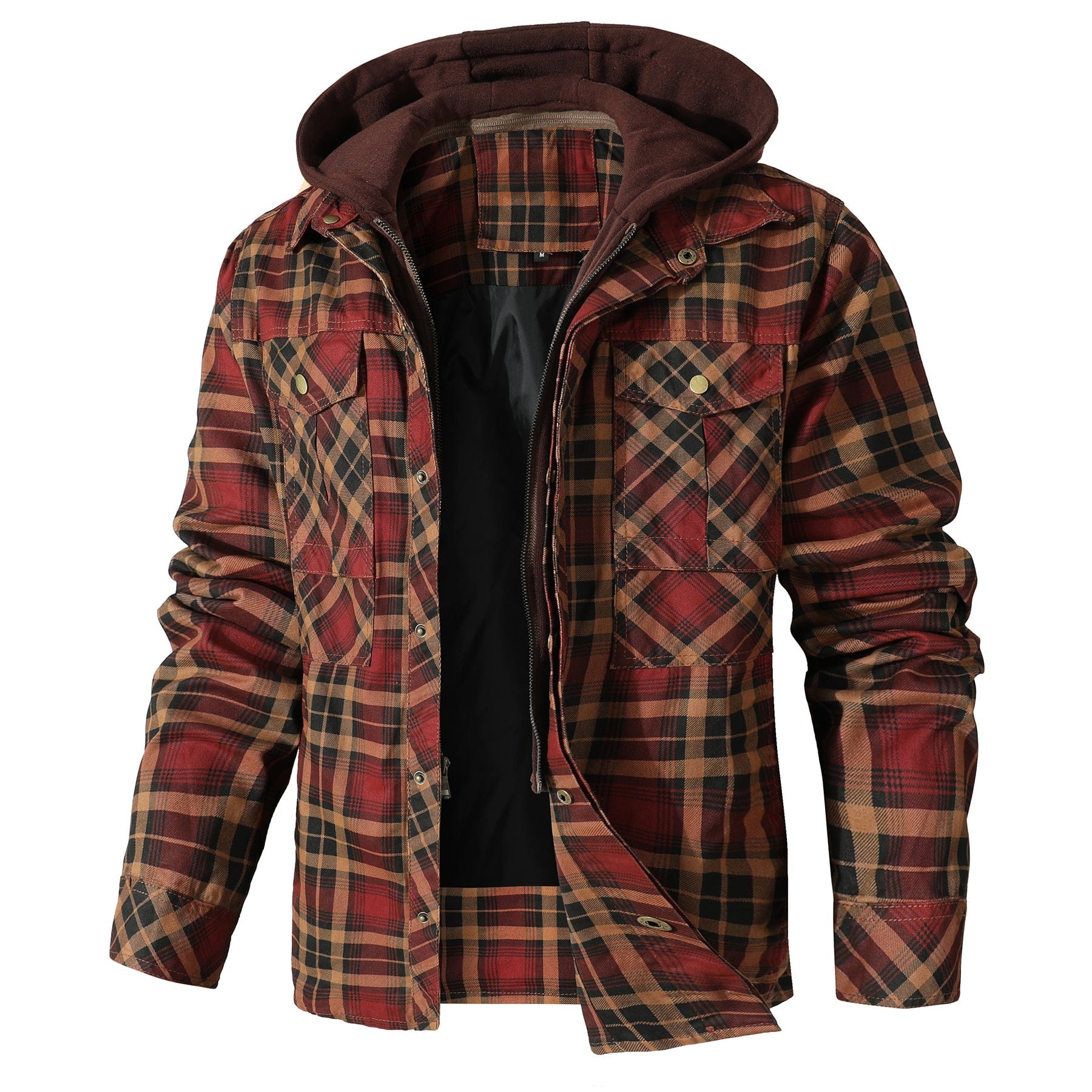 Mads Jakob | Flannel Hoodiejakke