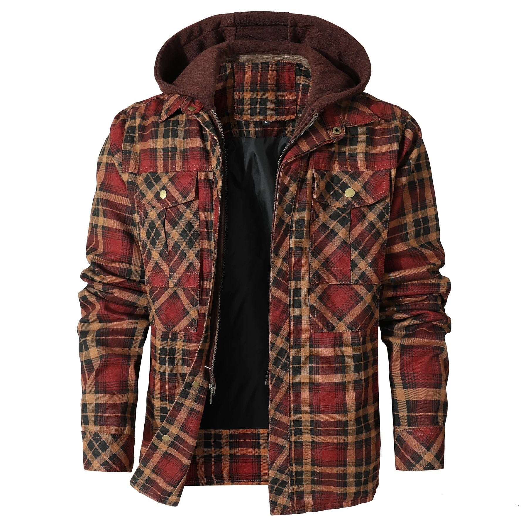 Mads Jakob | Flannel Hoodiejakke