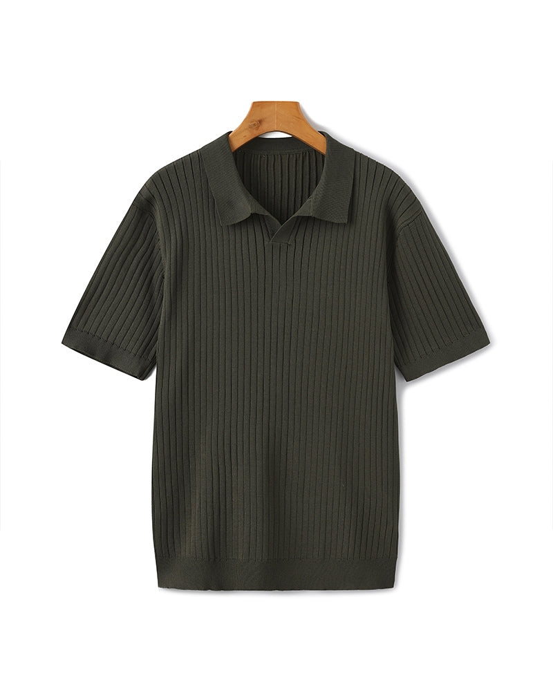 Larsen™ | Premium Ribbede Polo