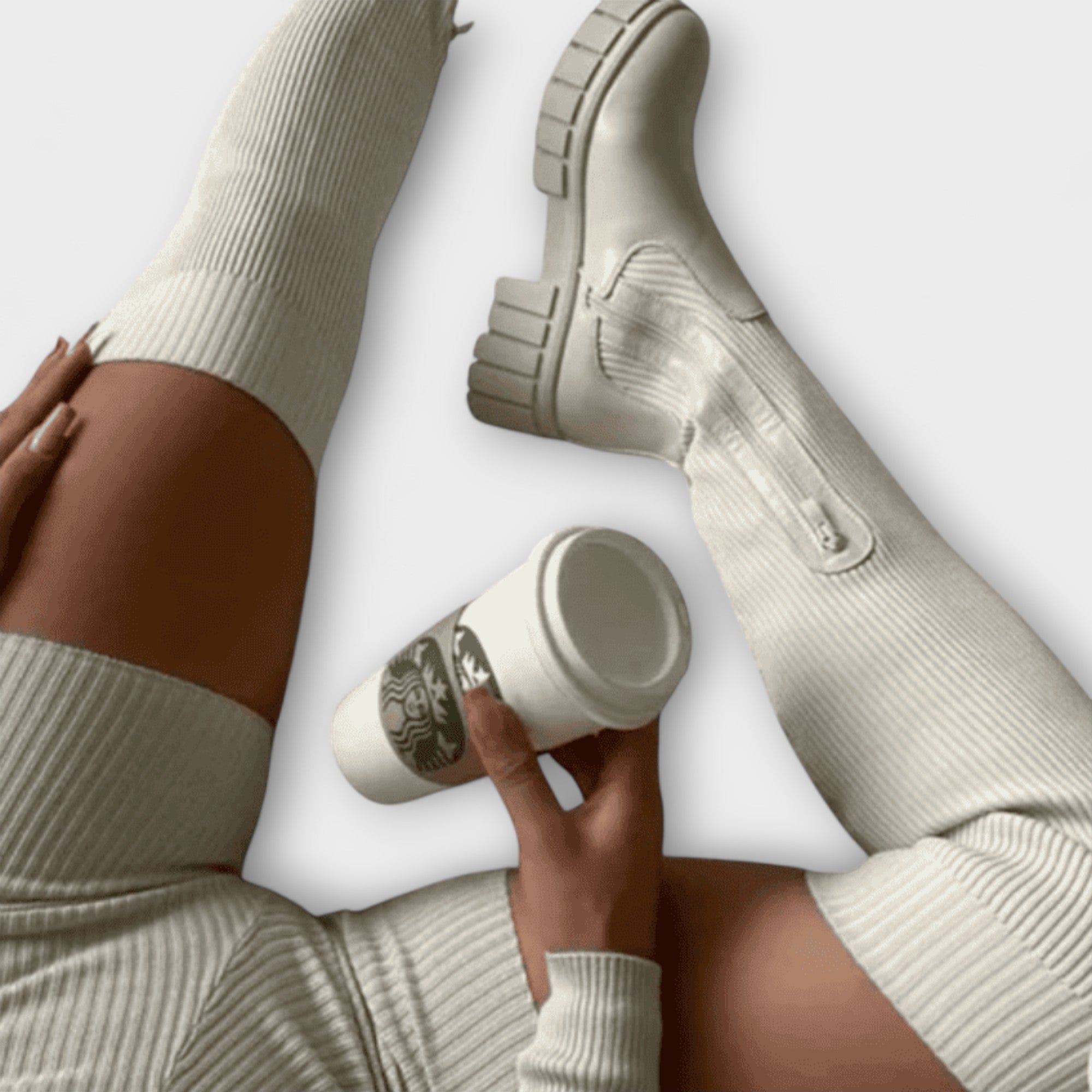 Tatjana Vinterstøvler Over Knæet Unisex Varme Isolering