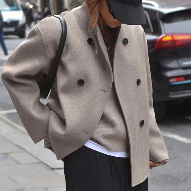 Boeld™ | Elegant dobbeltradet frakke