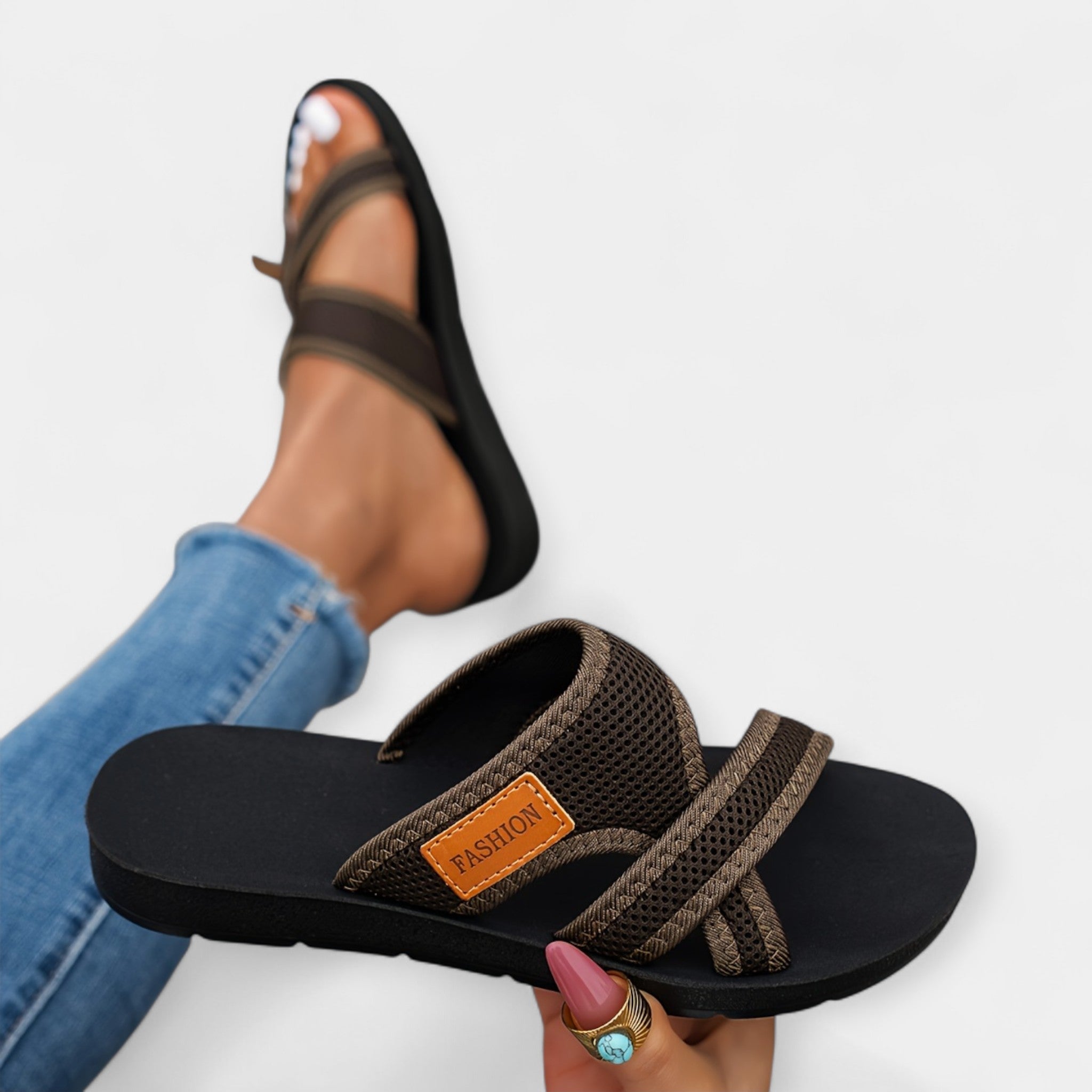 Sommer sandaler med mesh