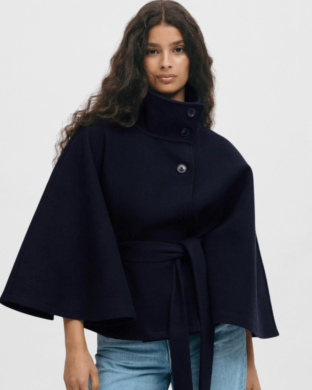 FALL CAPE JACKET