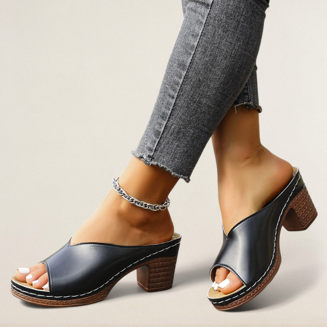 Alena – komfortable slippers med støtteeffekt