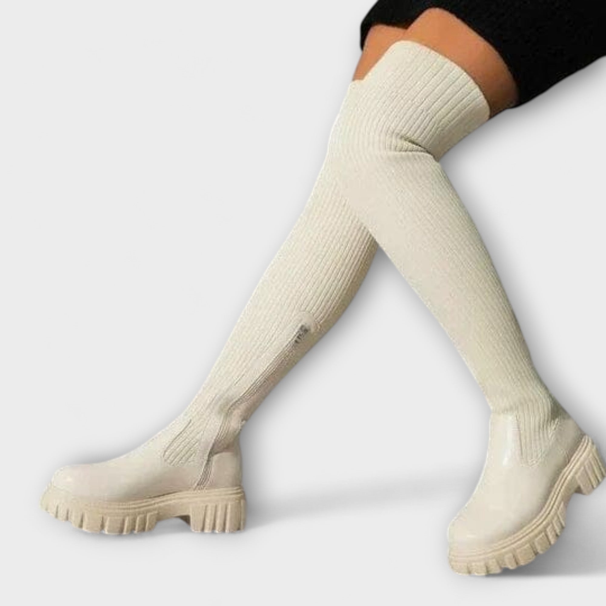 Tatjana Vinterstøvler Over Knæet Unisex Varme Isolering