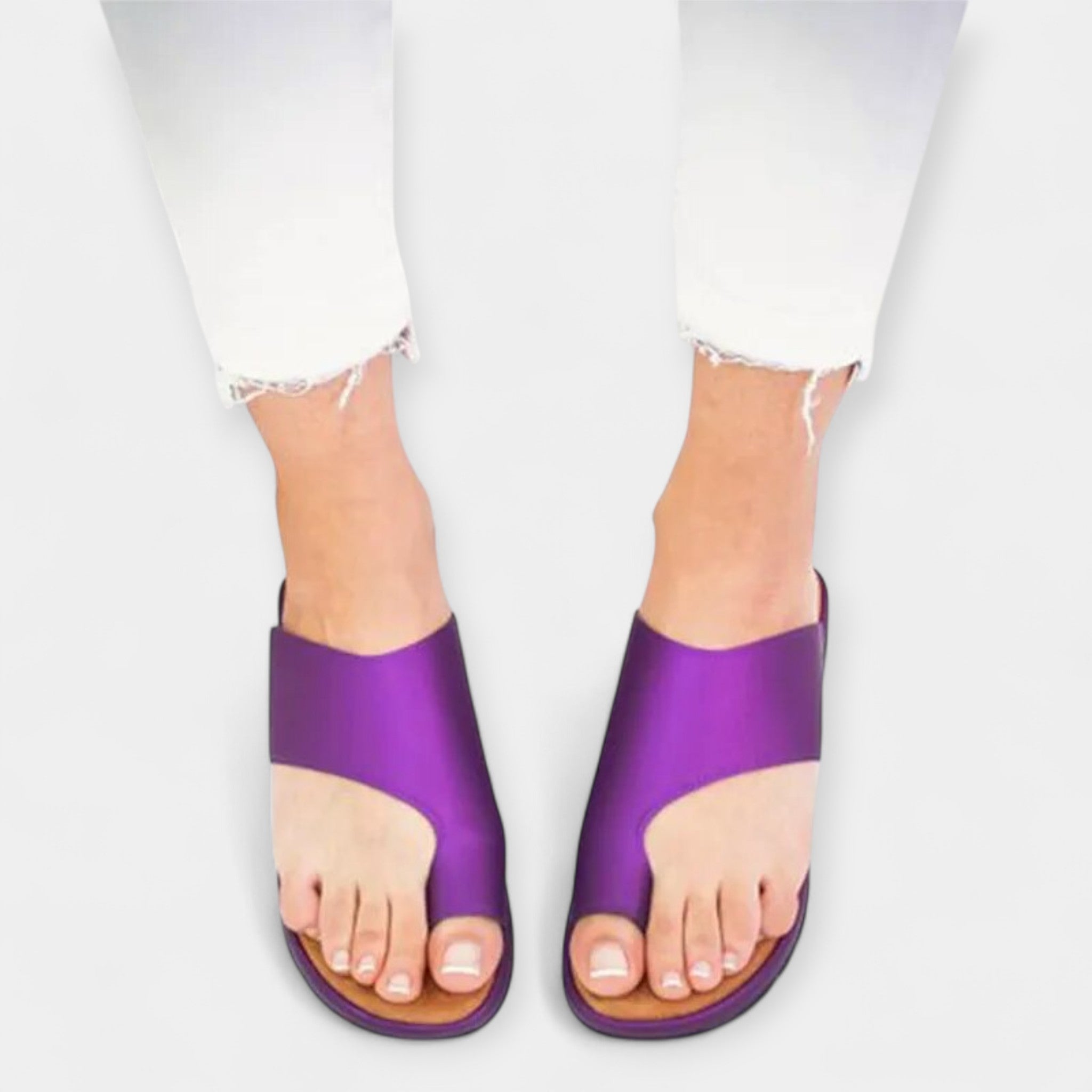 Lædersandaler til komfort og stil