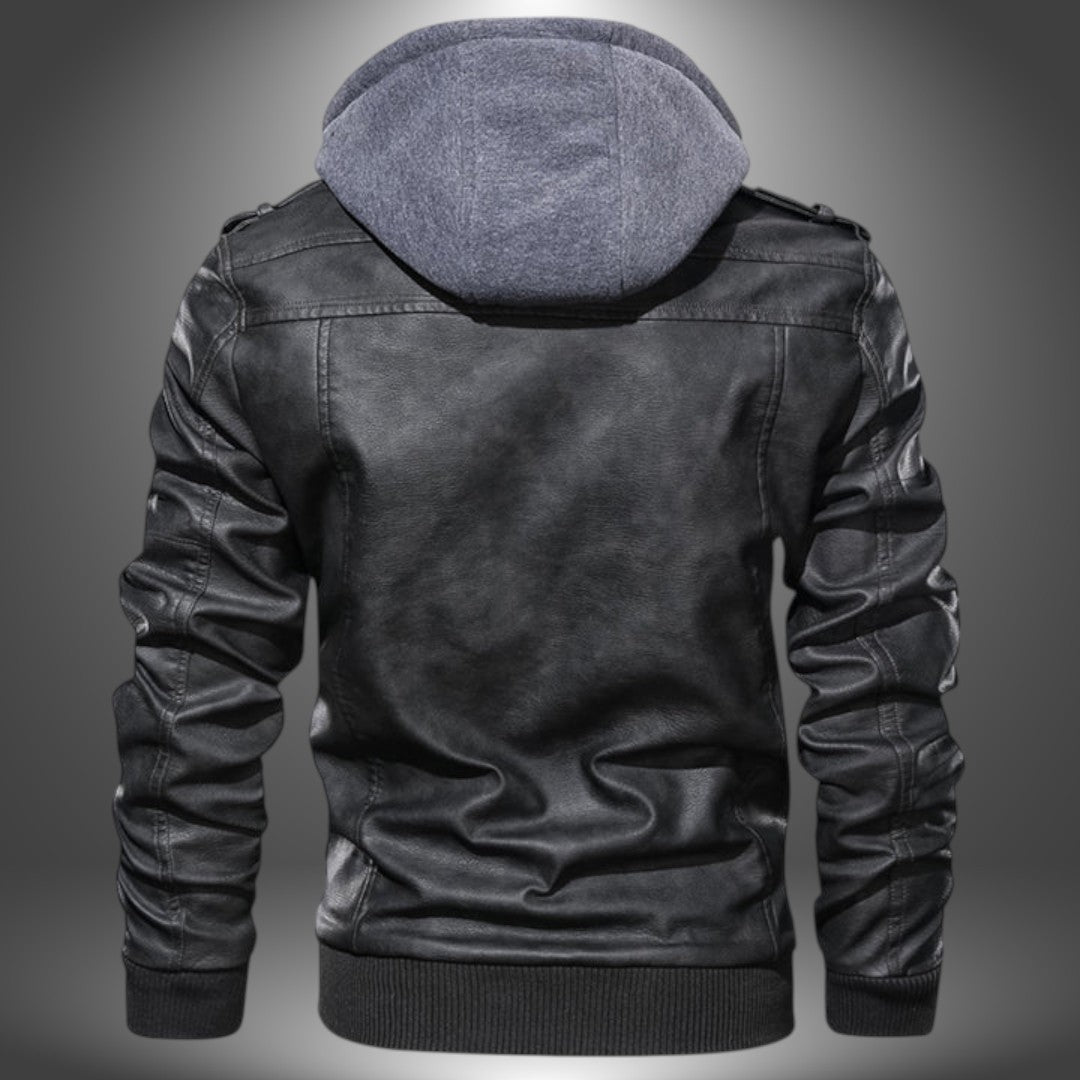 David | Håndlavet Vintage Læderjakke