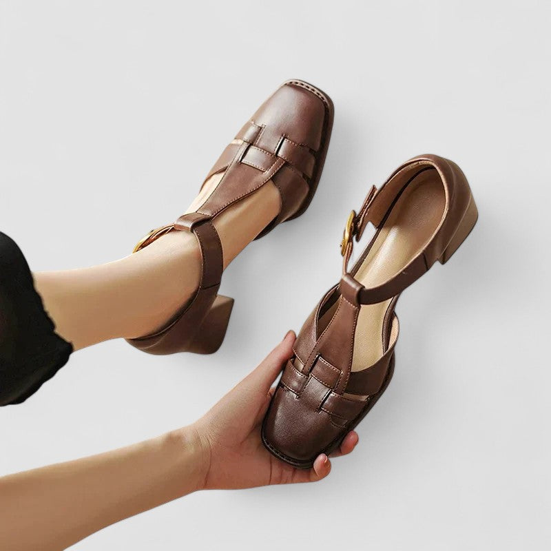 Elyxiana | Ortopædisk T-strop blokhæle