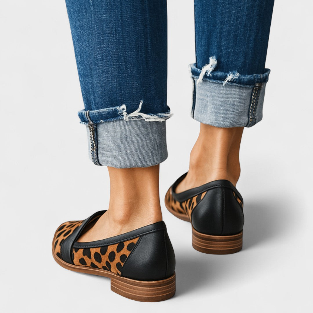 Viola | Chokolade semi-blank lakstøvler