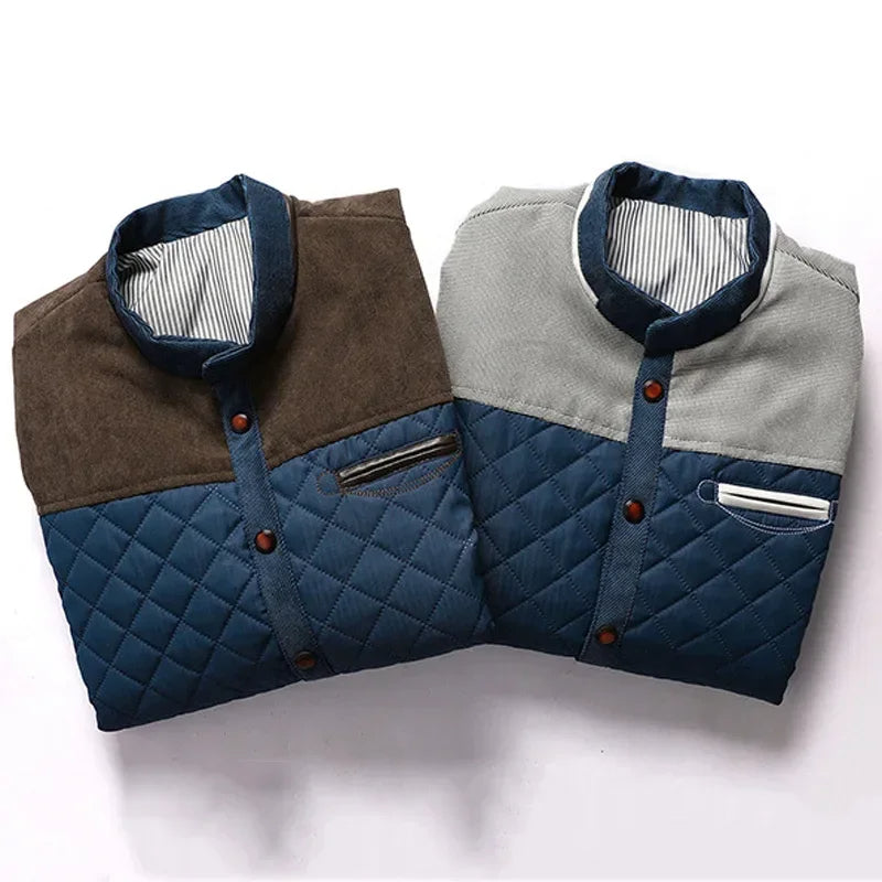 Lars™ | Vatteret Vinterjakke med Ruskind