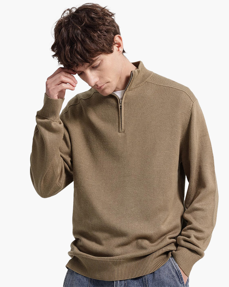 Larsen™ | 100% Merino Uld Zip Up