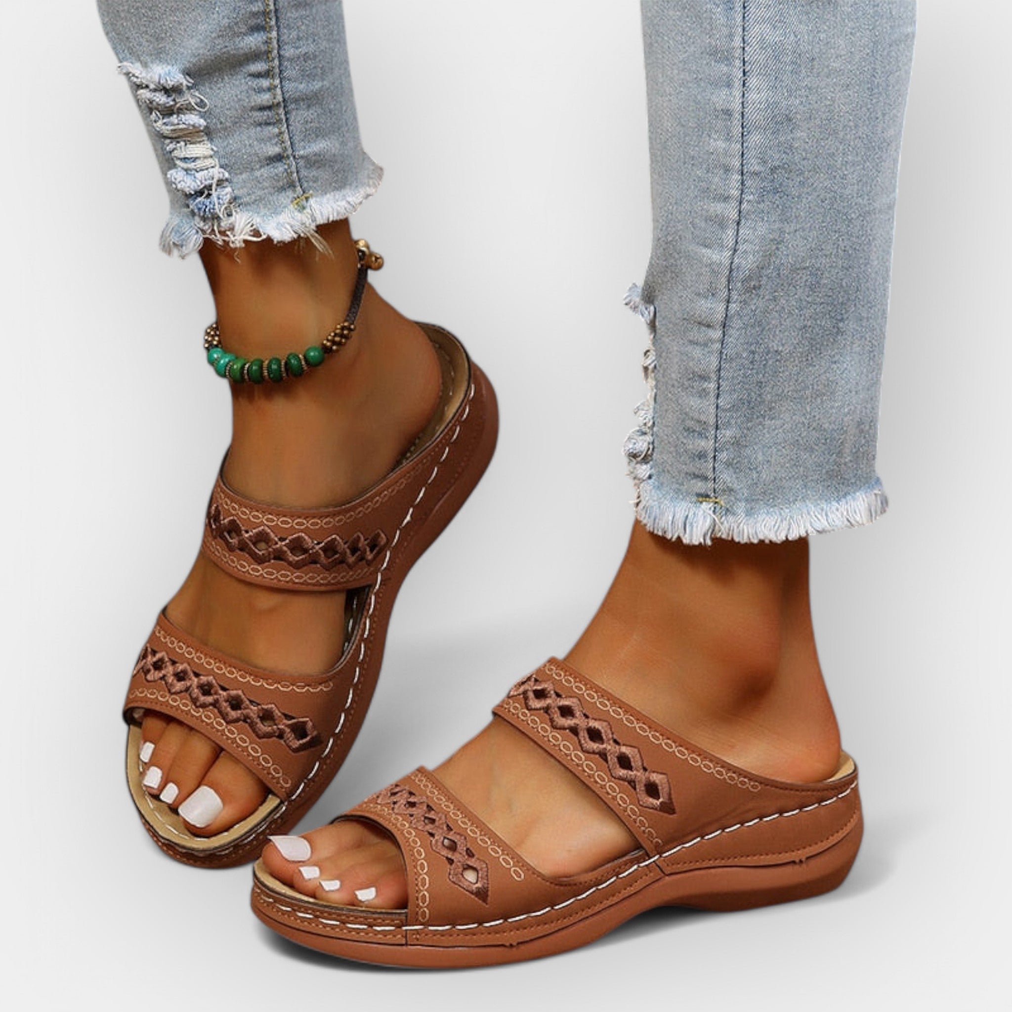 Anatomiske sandaler med elegant design