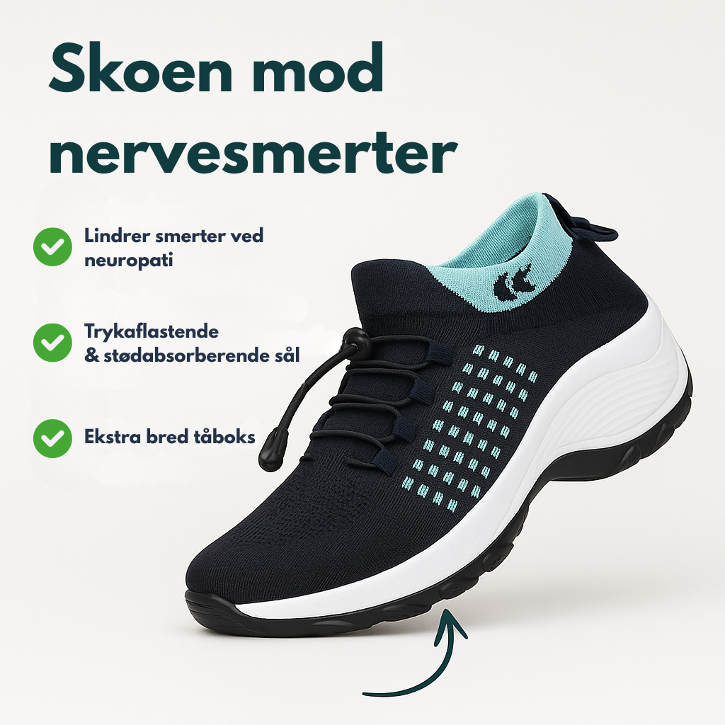 Vita - Ortopædisk sneaker med praktisk indstigning til kvinder
