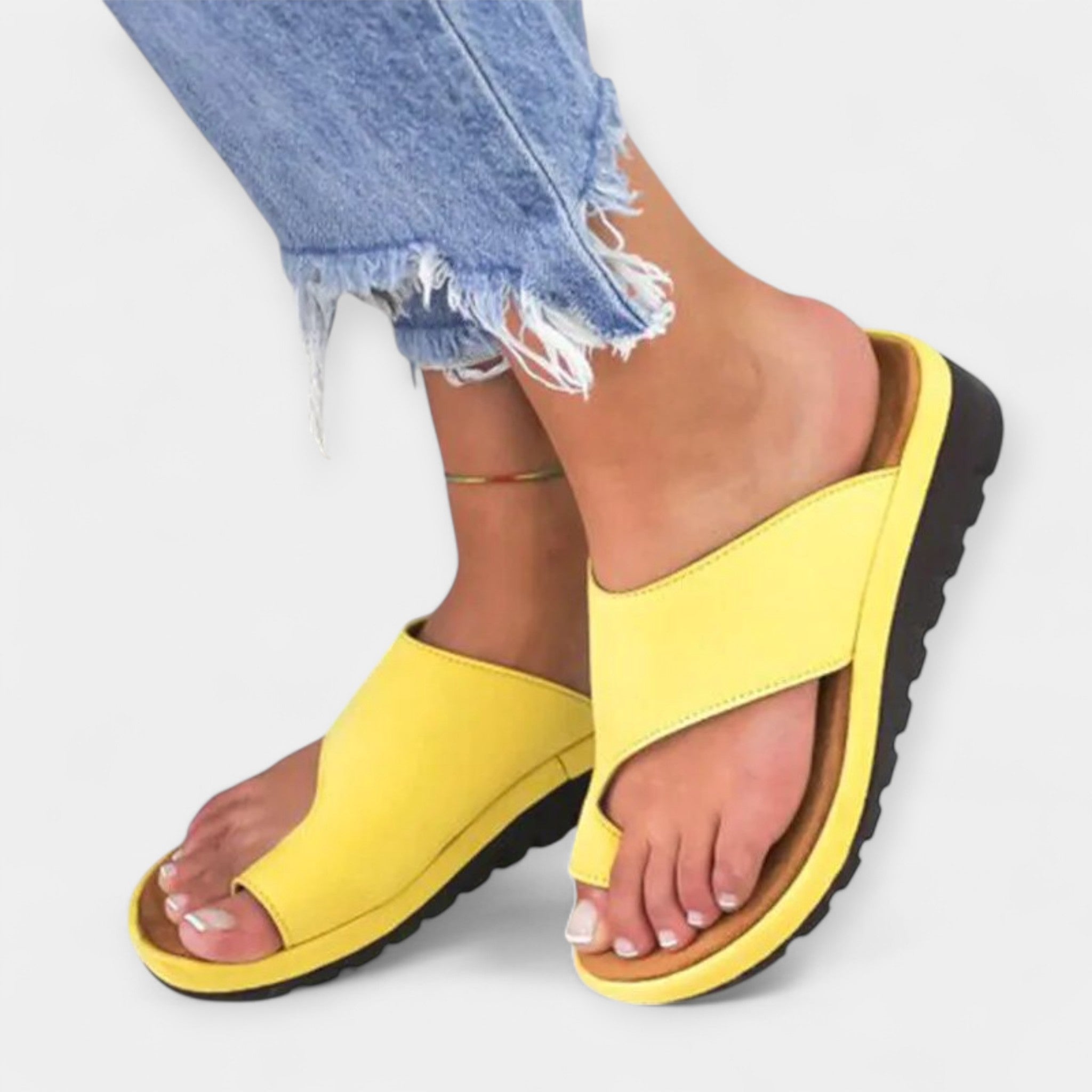 Lædersandaler til komfort og stil