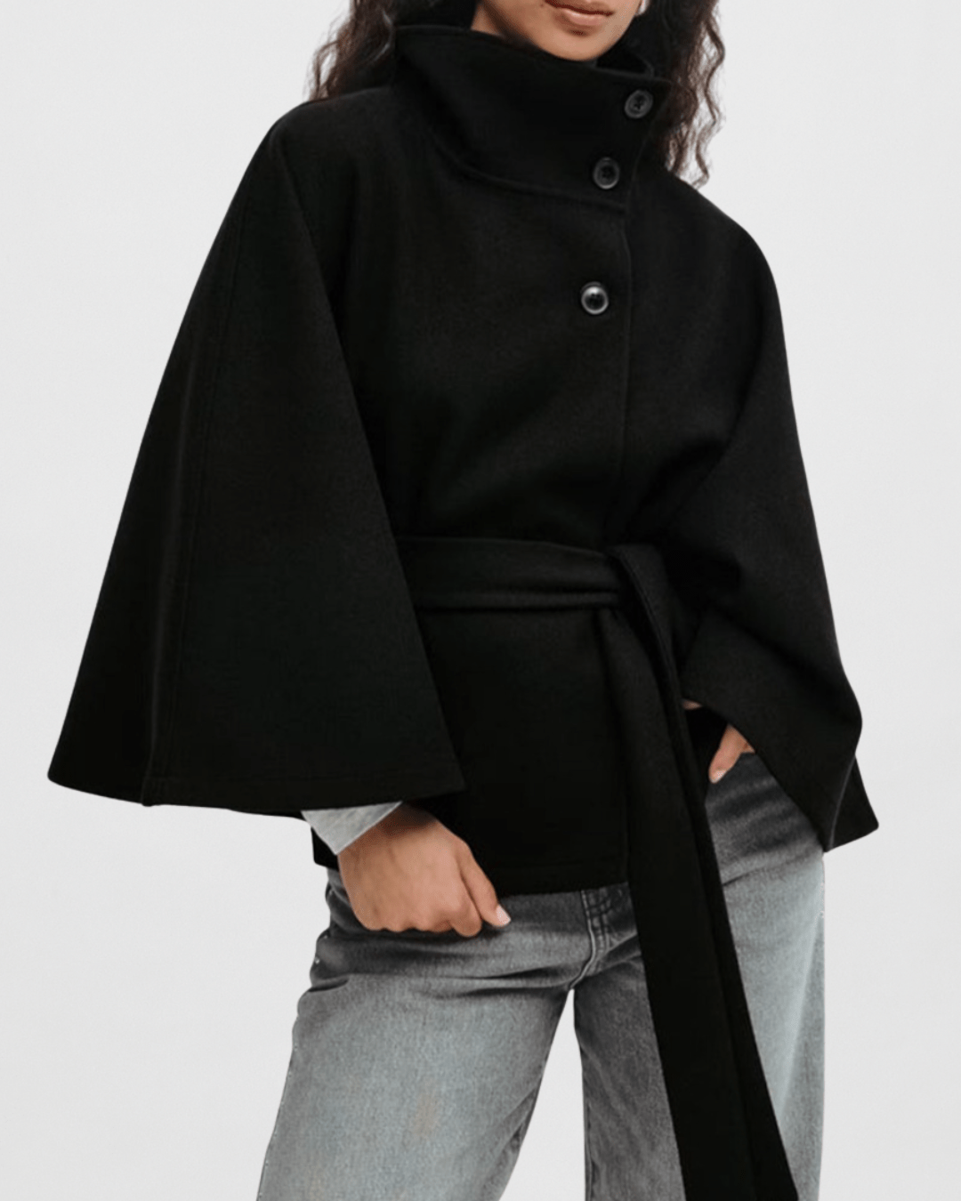 FALL CAPE JACKET