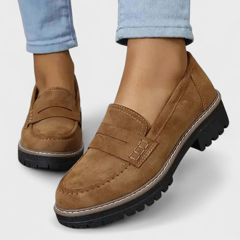 Danika | Behagelige tykke loafers sko